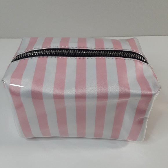 Victoria's Secret 4pc Signature Stripe Train Case - Picture 6 of 9
